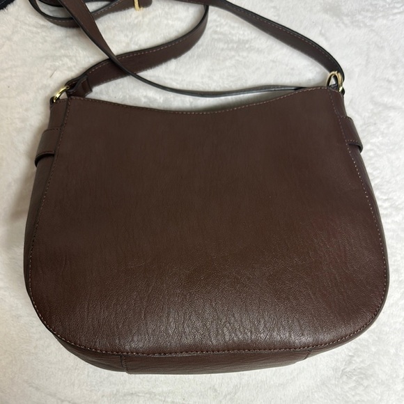 Calvin Klein Brown Shoulder Bag with Hobo Silhouette - Picture 4 of 16